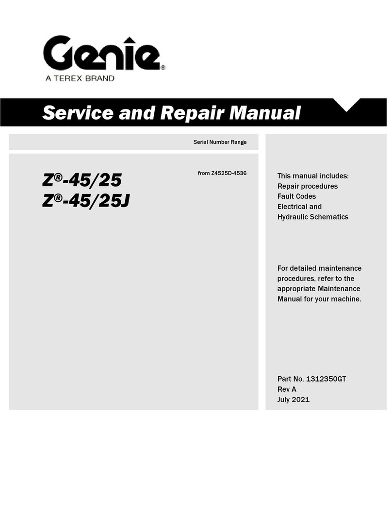 Terex Genie Z-45/25J Bi-Energy Installation and operating manual