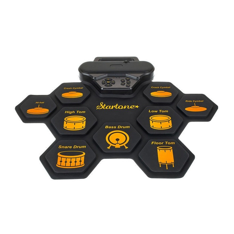 Startone Mat Drum quick start guide