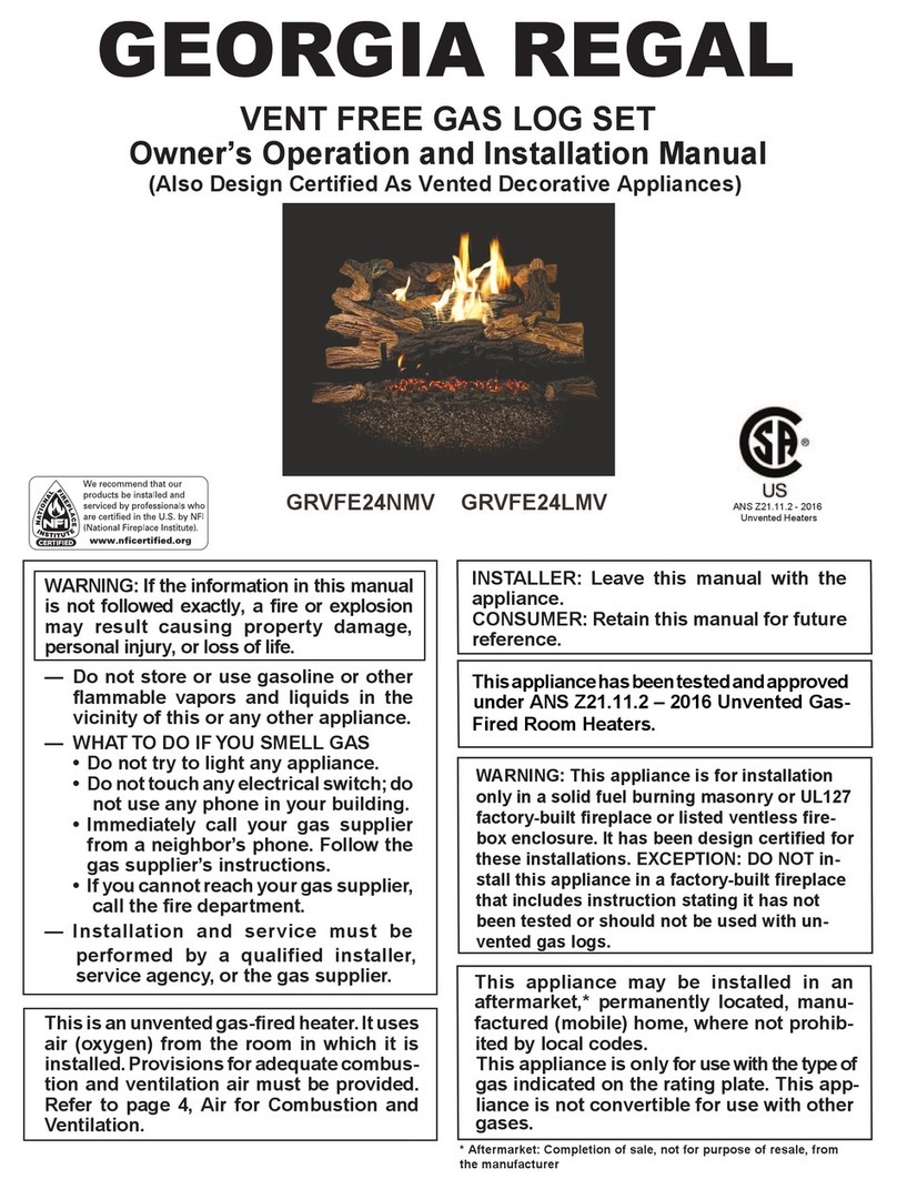 SHM GRVFE24NMV OWNER'S OPERATION AND INSTALLATION MANUAL