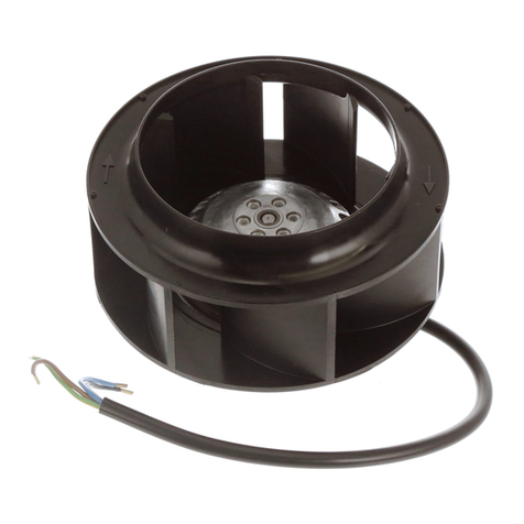 Ebmpapst R2E133-BH72-13 User manual