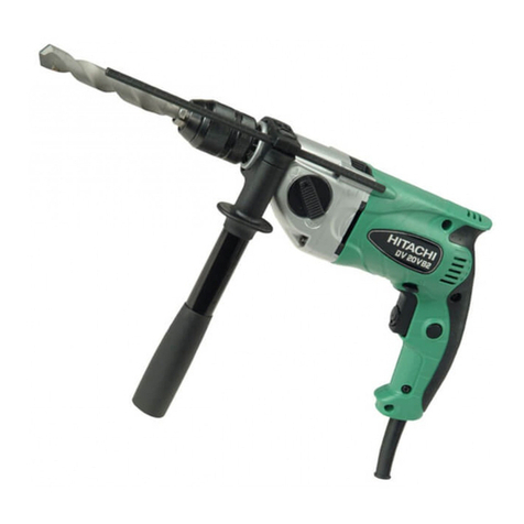 Hitachi DV 20VB2 Handling instructions