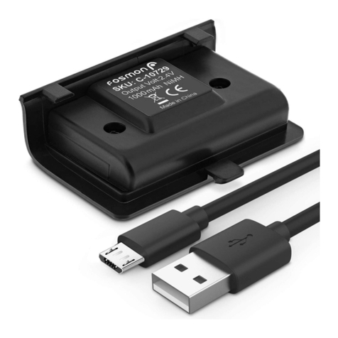Fosmon C-10729 quick start guide
