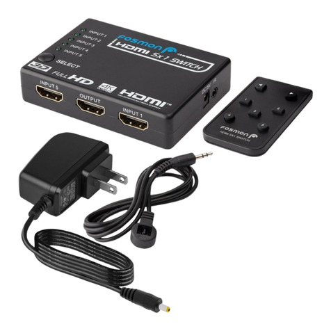 Fosmon HD8192 quick start guide