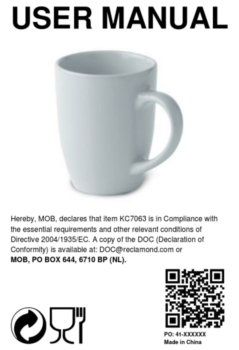 MOB KC7063 User manual