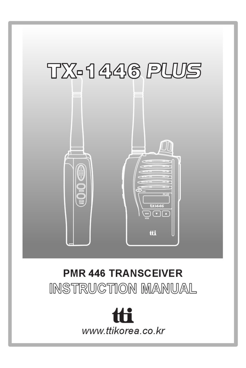 TTI TX-1446 Plus instruction manual