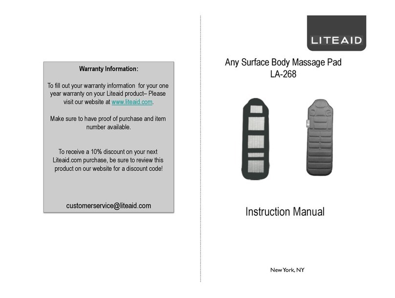 Lite Aid LA-268 instruction manual