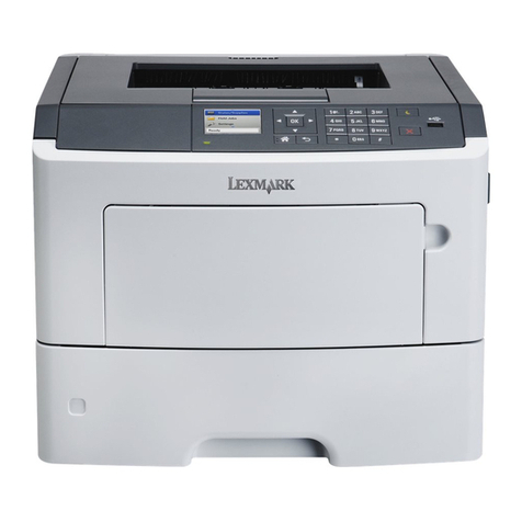 Lexmark MS617 User manual