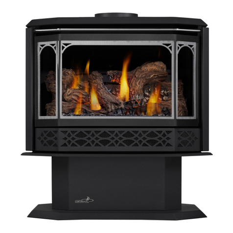 Continental Fireplaces CDVS500P Installation and operation manual Continental Fireplaces CDVS500P Installation and operation manual