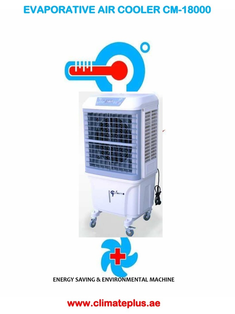 Climate+ CM-18000 User manual Climate+ CM-18000 User manual