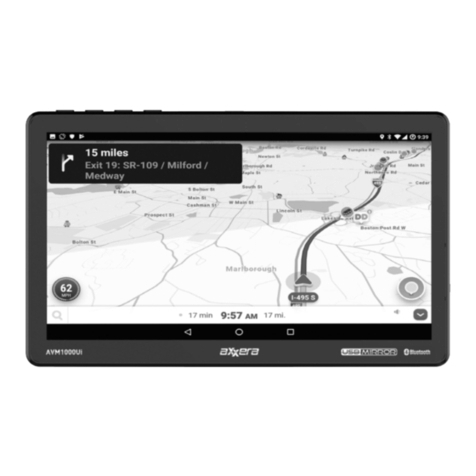 Axxera AVM1000Ui Operating instructions