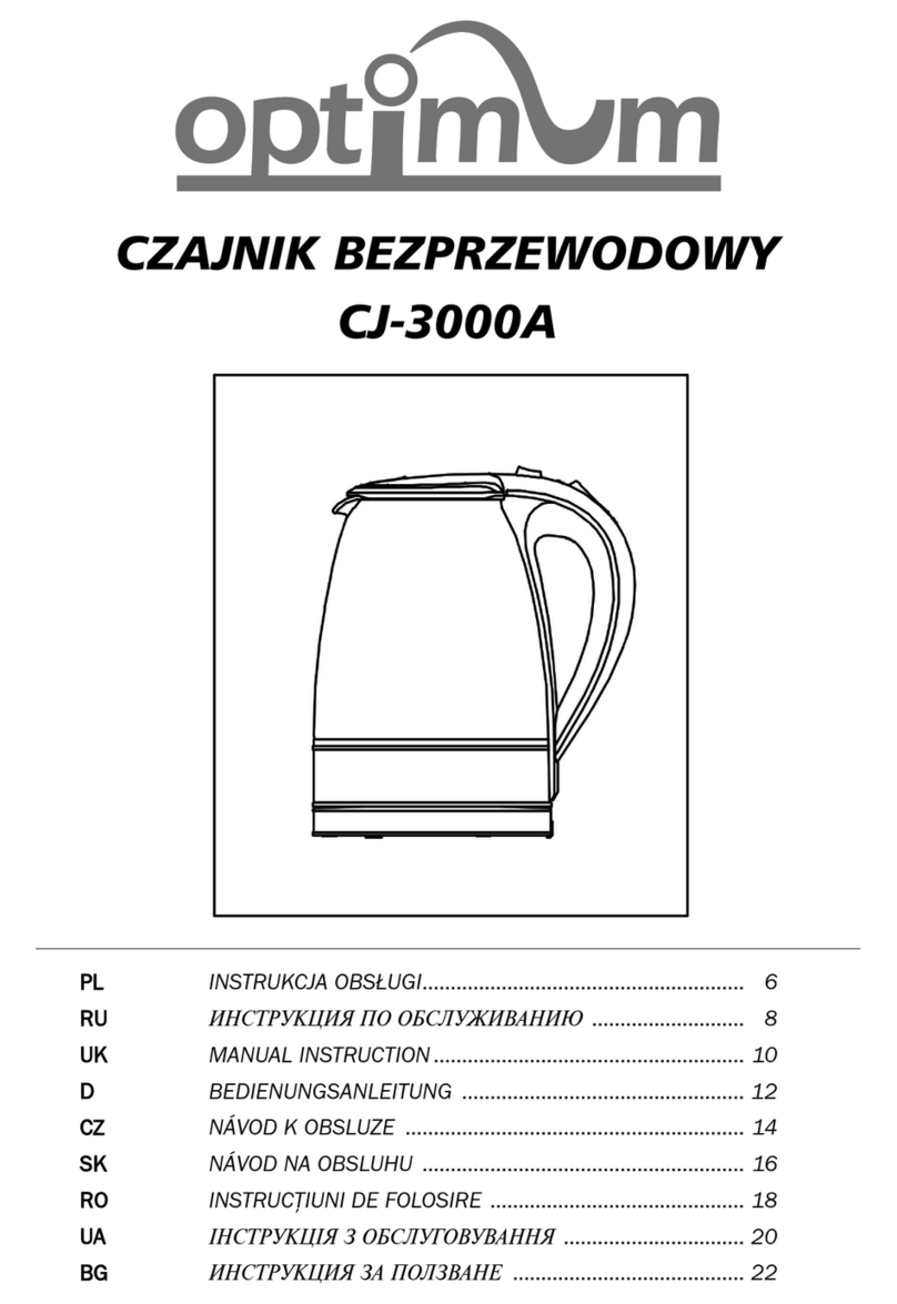 Optimum CJ-3000A User manual