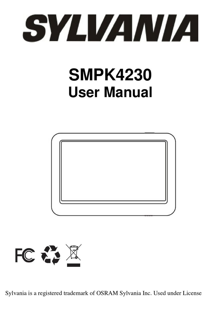 Sylvania SMPK4230 User manual