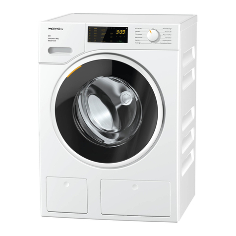Miele WWD 660 User manual