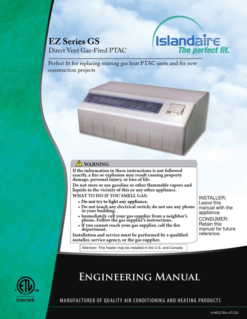 Islandaire EZ GS Series Engineering manual