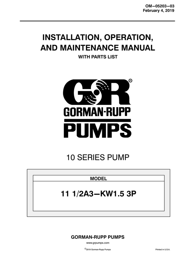 Gormann-Rupp Pumps 10 Series Application guide