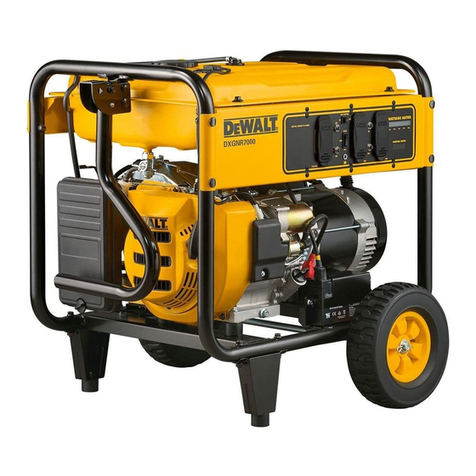DeWalt DXGNR 5700 instruction manual