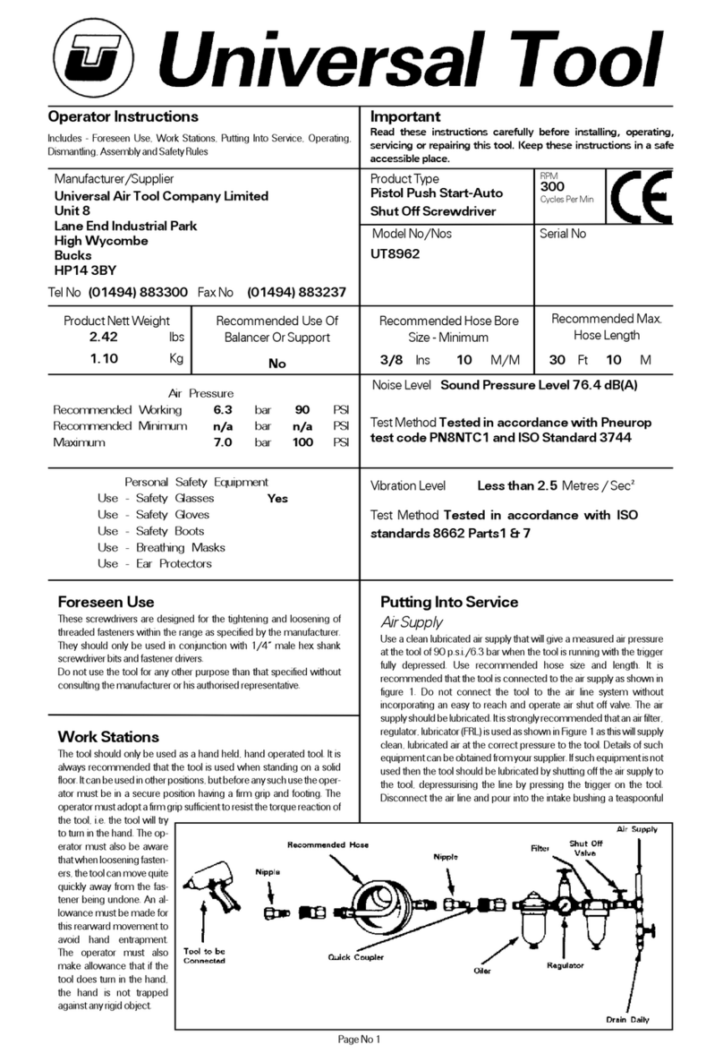 Universal Tool AINA PTT Specifications
