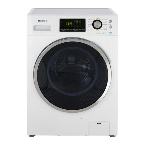 Hisense WFP8014V Product information sheet