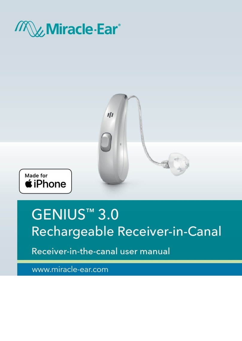 Miracle-Ear GENIUS 3.0 user manual Miracle-Ear GENIUS 3.0 user manual