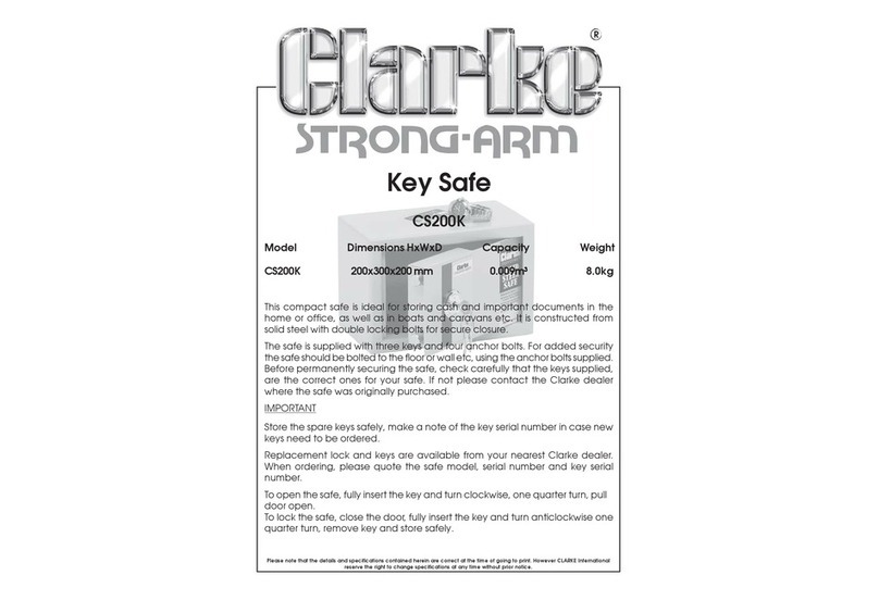 Clarke CS200K User manual Clarke CS200K User manual