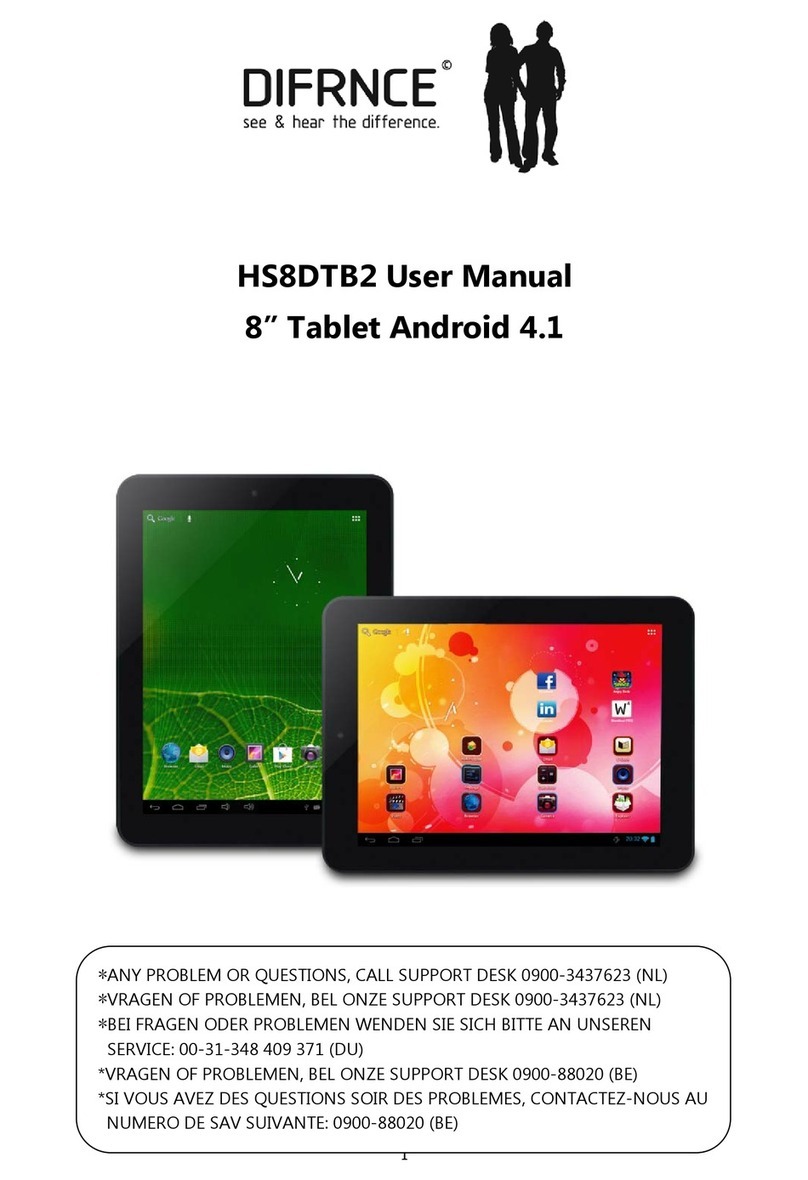 Difrnce HS8DTB2 User manual