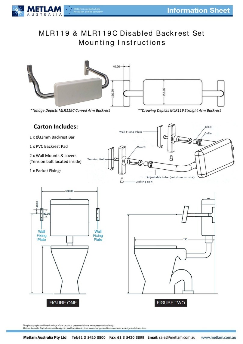 METLAM MLR119 Mounting instructions METLAM MLR119 Mounting instructions