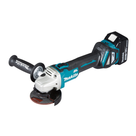 Makita DGA412 instruction manual