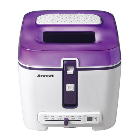 Brandt FRI2500E User manual