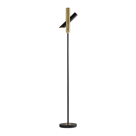 Adesso Vega LED Torchiere User manual