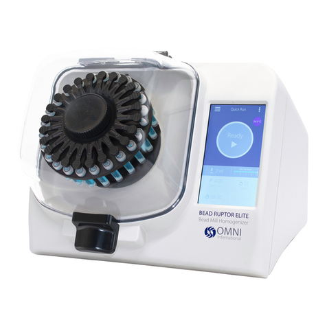 PerkinElmer OMNI Bead Ruptor Elite User manual