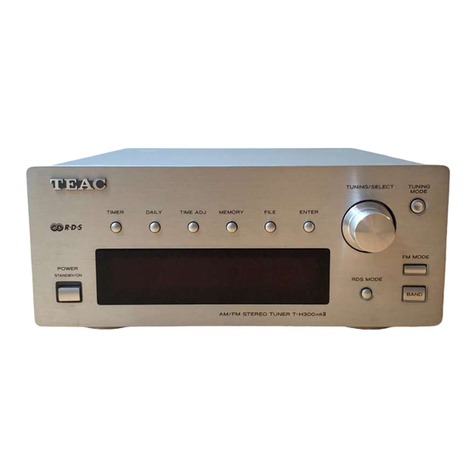 Teac T-H300DABmkIII owner's manual
