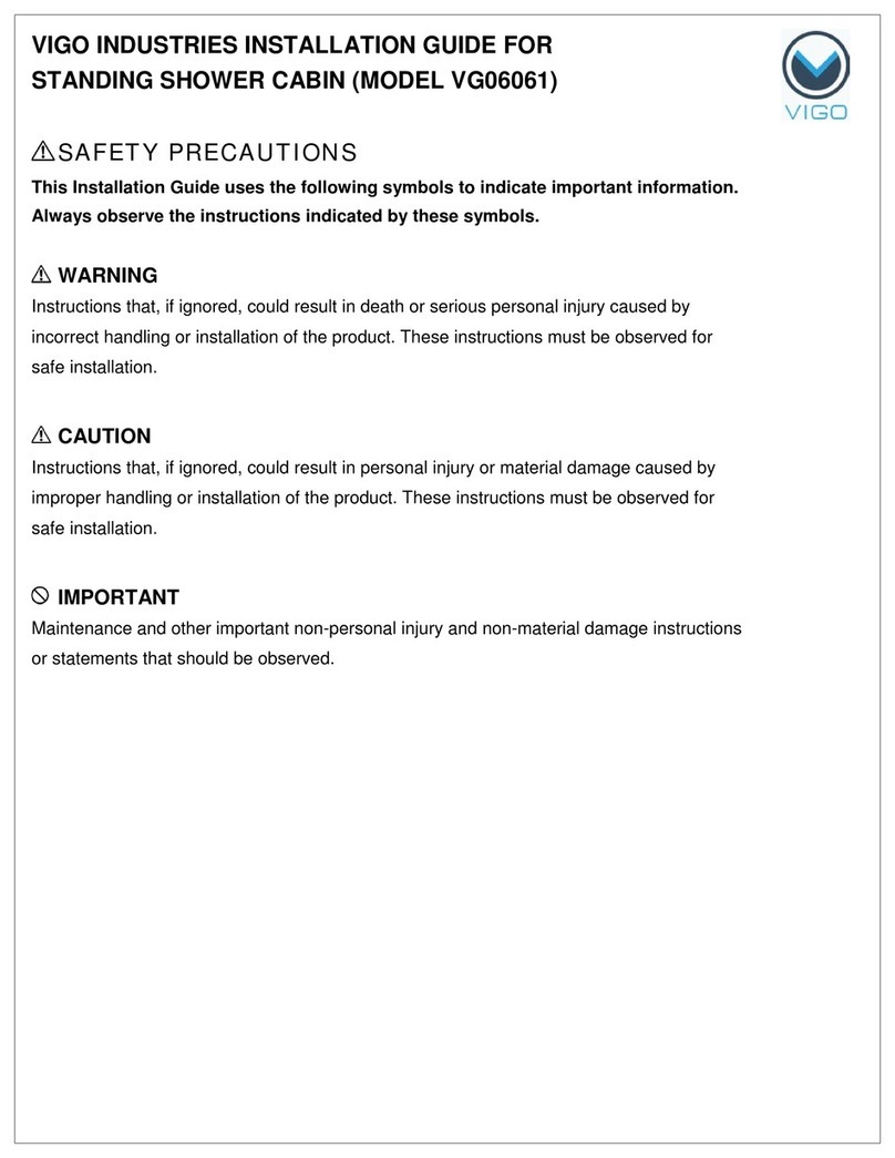 VIGO VG06061 User manual