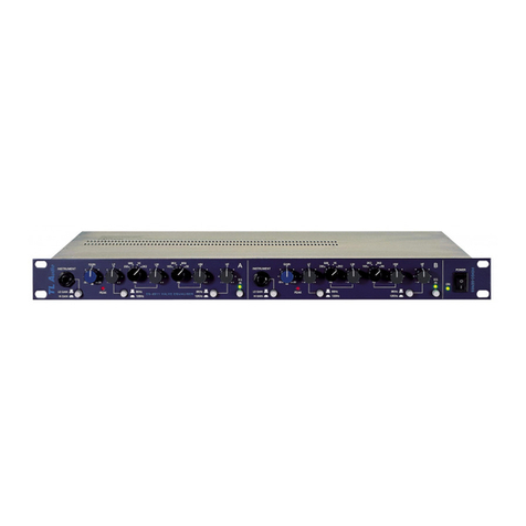 T L Audio INDIGO EQ-2011 Series user manual