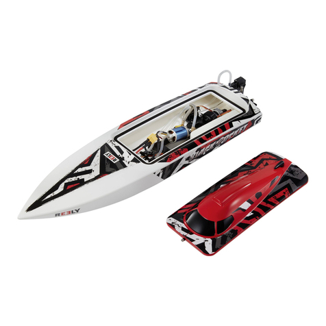 Reely Black Rocket X V2 operating instructions