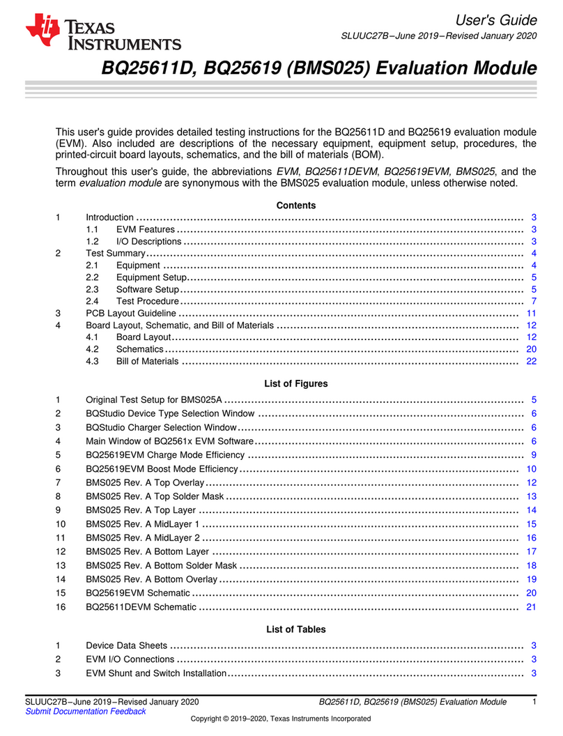 Texas Instruments BQ25611D User manual
