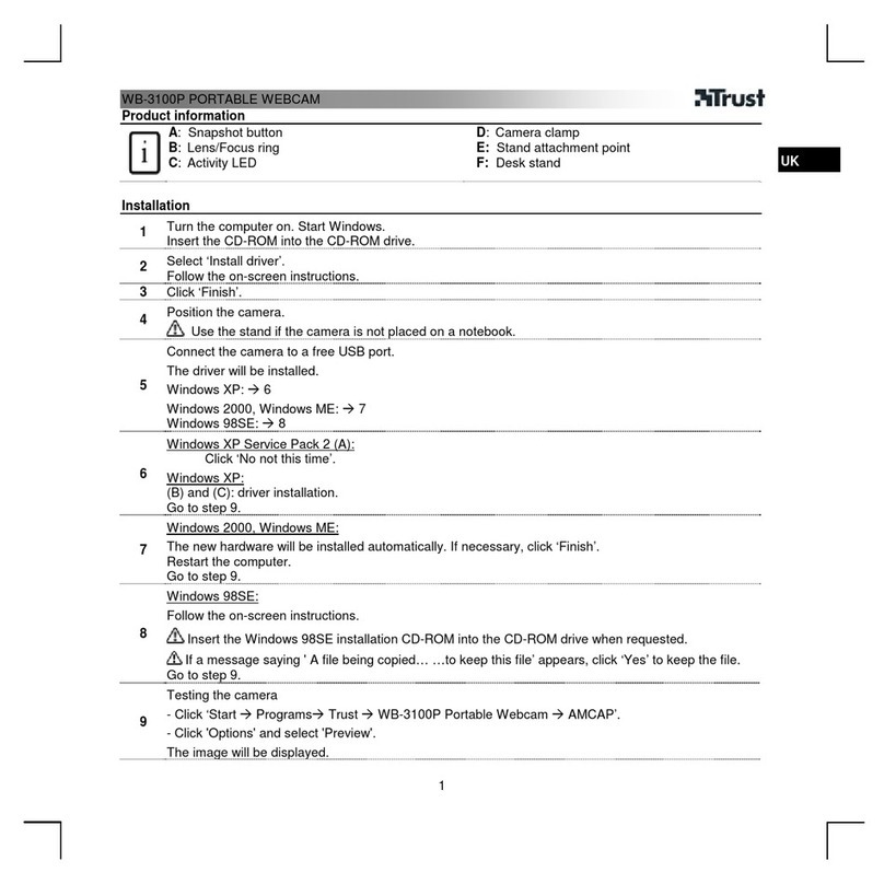 Trust WB-3100P quick start guide