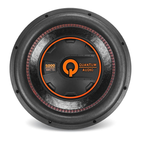 Quantum Audio QW5000/12D4 User manual