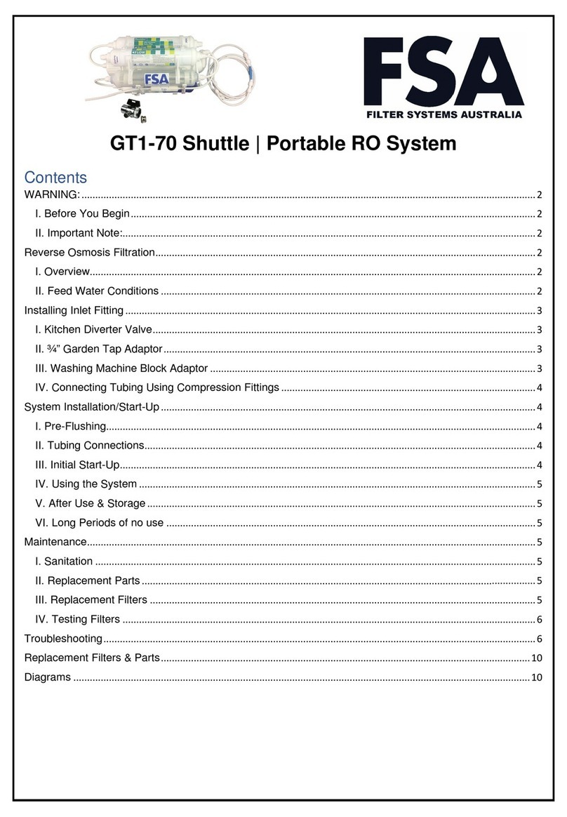FSA GT1-70 manual