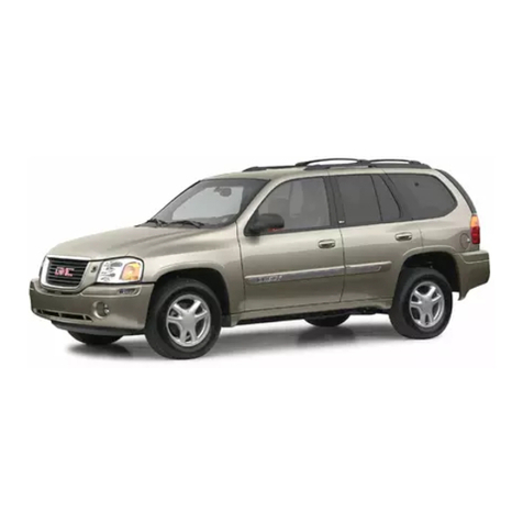 GMC 2002 Envoy Use and care manual
