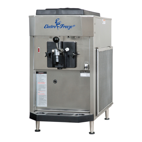 ELECTRO FREEZE CS700 Operator's manual