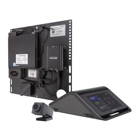 Crestron UC-MMX30-T-I quick start