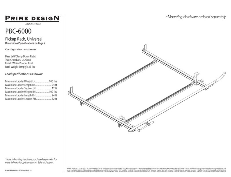Safe Fleet Prime Design PBC 6000 User manual Safe Fleet Prime Design PBC 6000 User manual