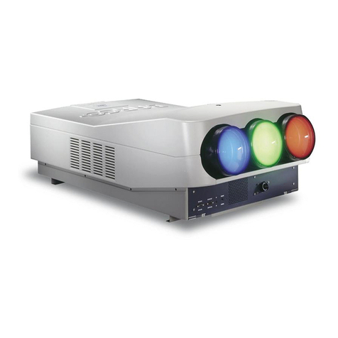 Barco GRAPHICS 808s User manual