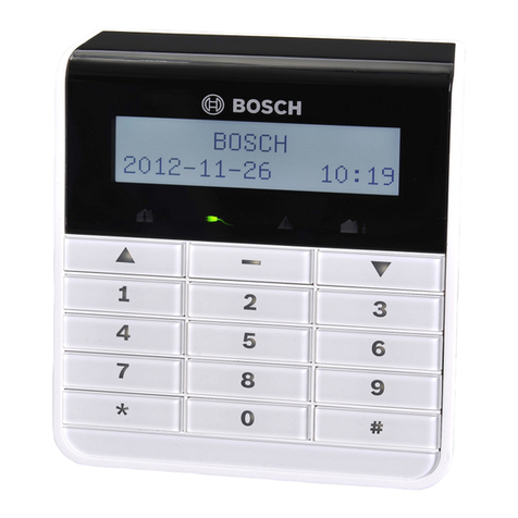 Bosch AMAX panel 2100 Instruction manual
