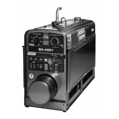 Lincoln Electric SA-400I Operator's manual