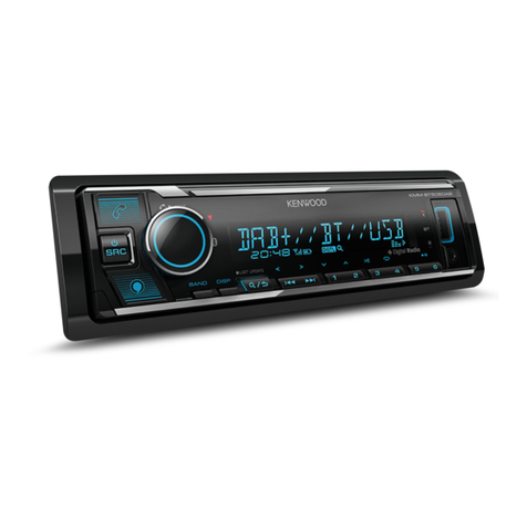 Kenwood KMM-BT506DAB quick start guide