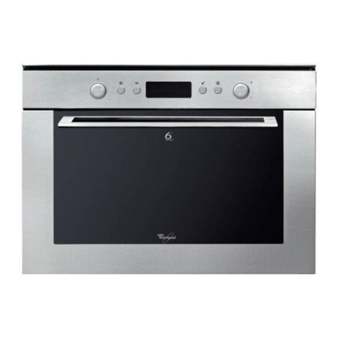 Whirlpool AMW 840 Operating and maintenance manual
