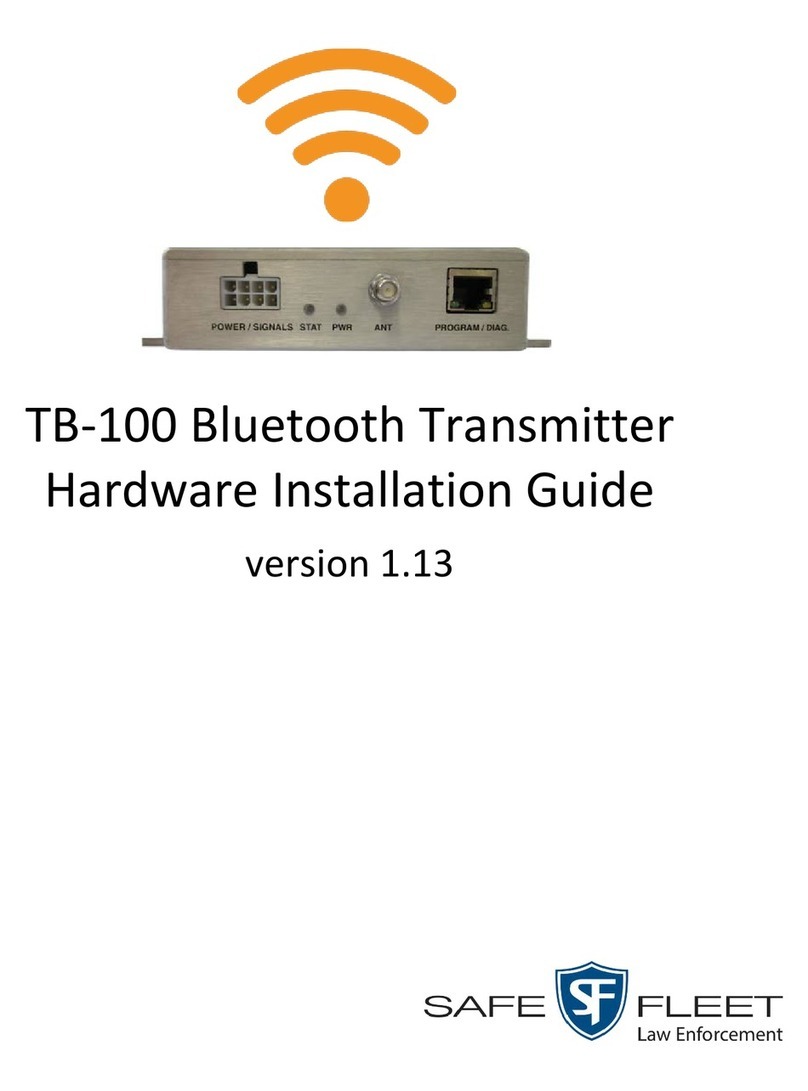Safe Fleet TB-100 Hardware installation guide