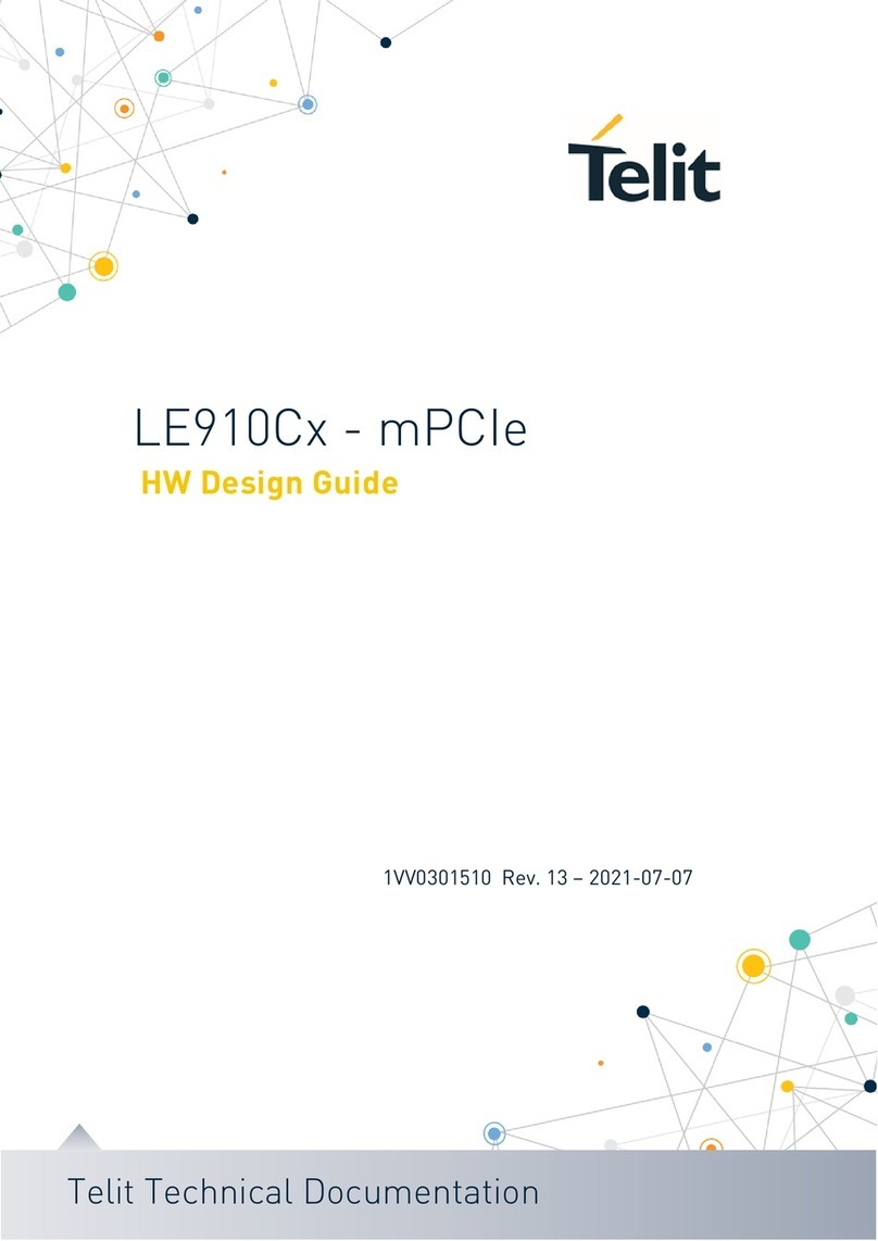 Telit Wireless Solutions LE910C series HW Design Guide