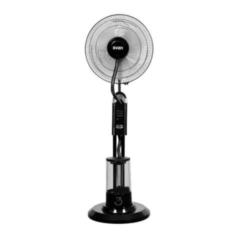 Svan SVVE16WT quick start guide